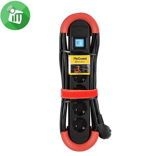 iLock Power Strip Premium 5 Schuko Outlets Sockets 5M