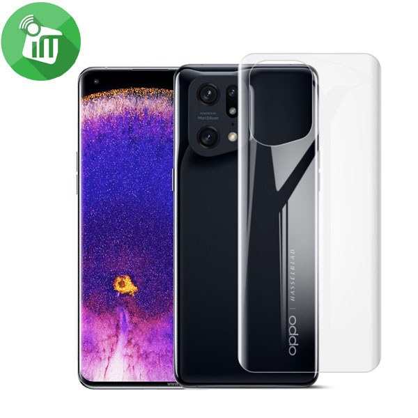 iScreen TPU Auto-Repair Hydrogel Back Screen Protector For Oppo Find X5 Pro