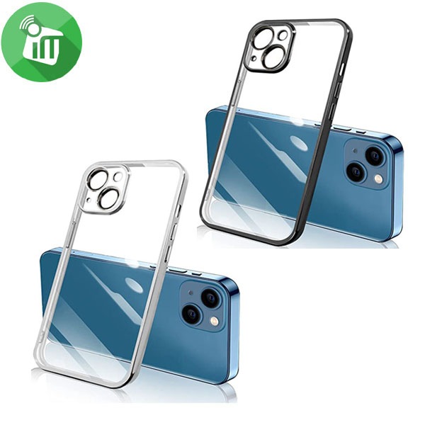j-Case Classic Series Crystal TPU Lens Glass Protection Case iPhone 14
