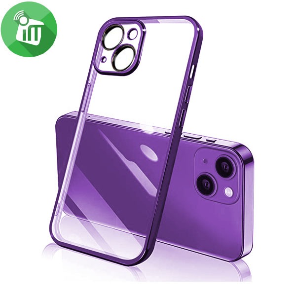 j-Case Classic Series Crystal TPU Lens Glass Protection Case iPhone 14 Plus - Image 2