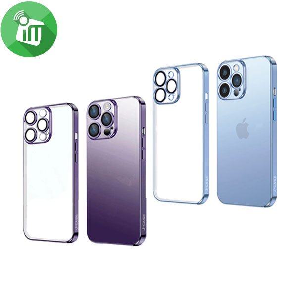 j-Case Classic Series Crystal TPU Lens Glass Protection Case iPhone 14 Pro Max