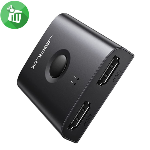 JSAUX HDMI Switch 2 in 1 out