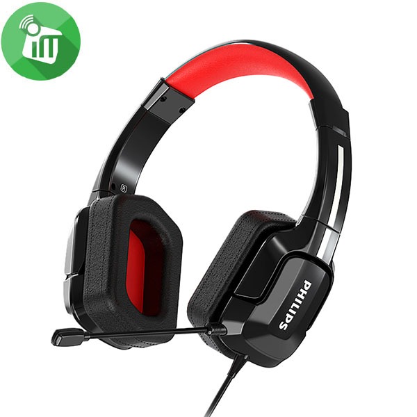 Philips TAGH401BK Wired PC Gaming Headset