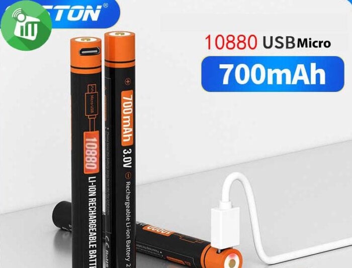 The BESTON USB Rechargeable Lithium Battery