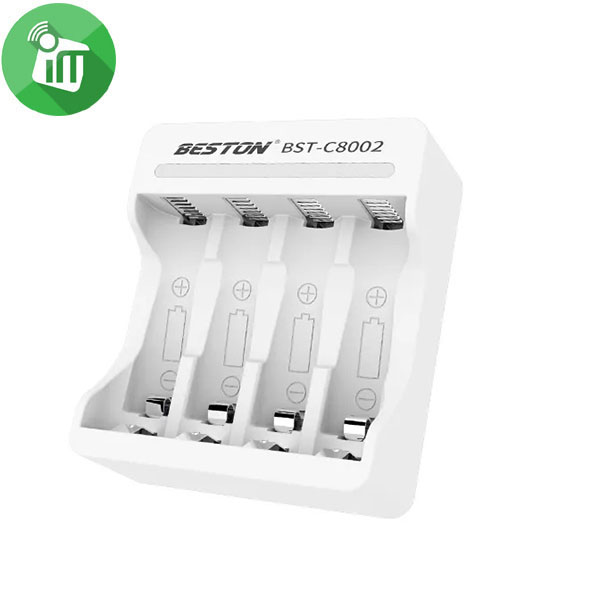 Beston C8002 4-Bay Battery Charger For AA/AAA Battery