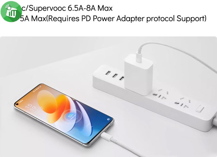 OPPO DL149 USB-C To USB-C Cable 6.5A (1M)