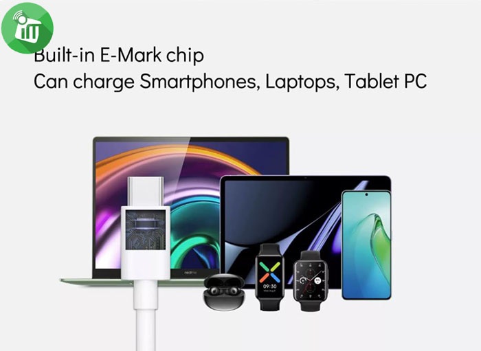OPPO DL149 USB-C To USB-C Cable 6.5A (1M)