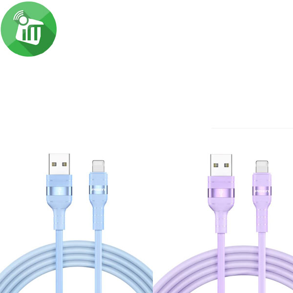 Pisen AL04 Lightning Dream Molding Series Silicone Data Cable 3A (1.2m)