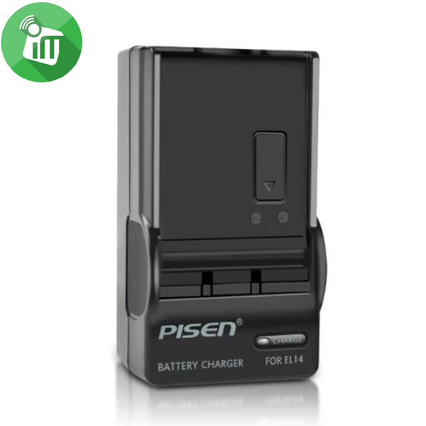 Pisen EL14 Camera Battery Charger Nikon D5200/D3200/COOLPIX P7700