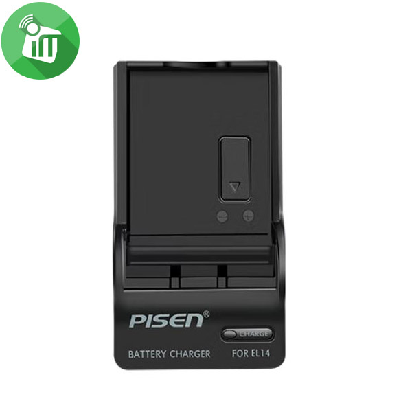 Pisen EL14 Camera Battery Charger Nikon D5200/D3200/COOLPIX P7700 - Image 2