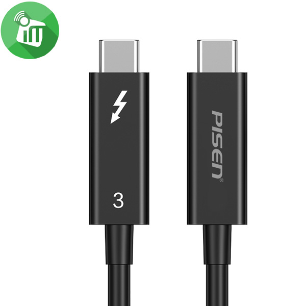 Pisen TC02 Thunderbolt 3 USB-C Date Cable 100W (0.8m)