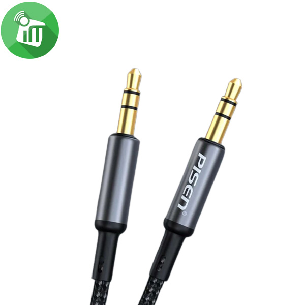 Pisen YP01 Aluminum Alloy Braided Audio Cable 3.5mm Cable (1.5m) - Image 2