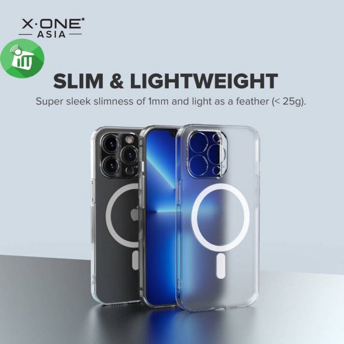 X.One DropGuard Matte Glass Magsafe Impact Protection Case for iPhone 13 Pro Max
