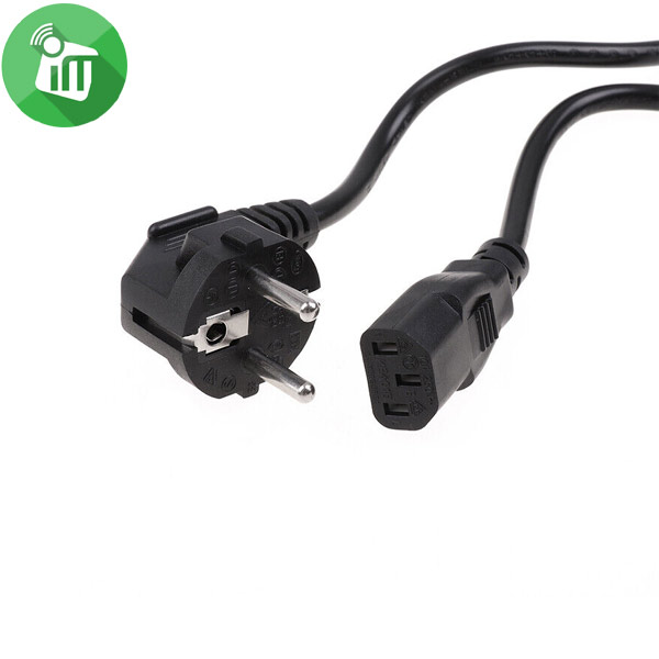 iLock EU Schuko IEC C13 AC Power Cord 1.8M