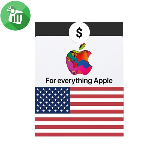 Apple iTunes USA Machine Cards