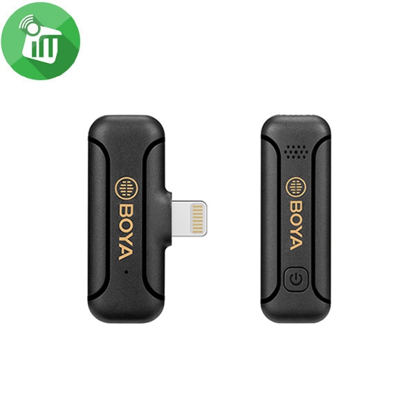 BOYA BY-WM3T2-D1 Mini 2.4Ghz Wireless Microphone System (Lightning)