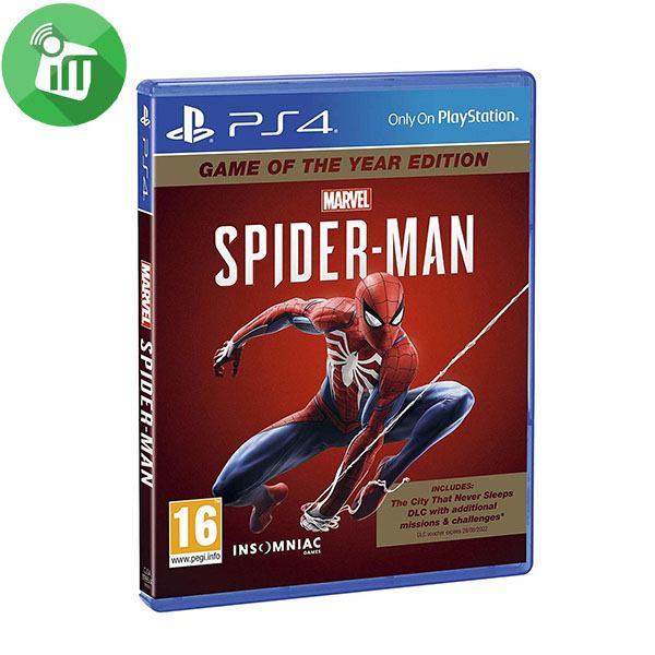 CD Game PS4 Marvel's Spider Man Game of the Year Edition - Arabic