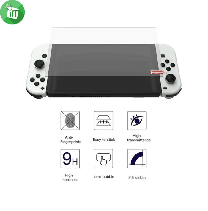 DOBE Nintendo Switch OLED Glass Film (2 pcs) (TNS-1156)