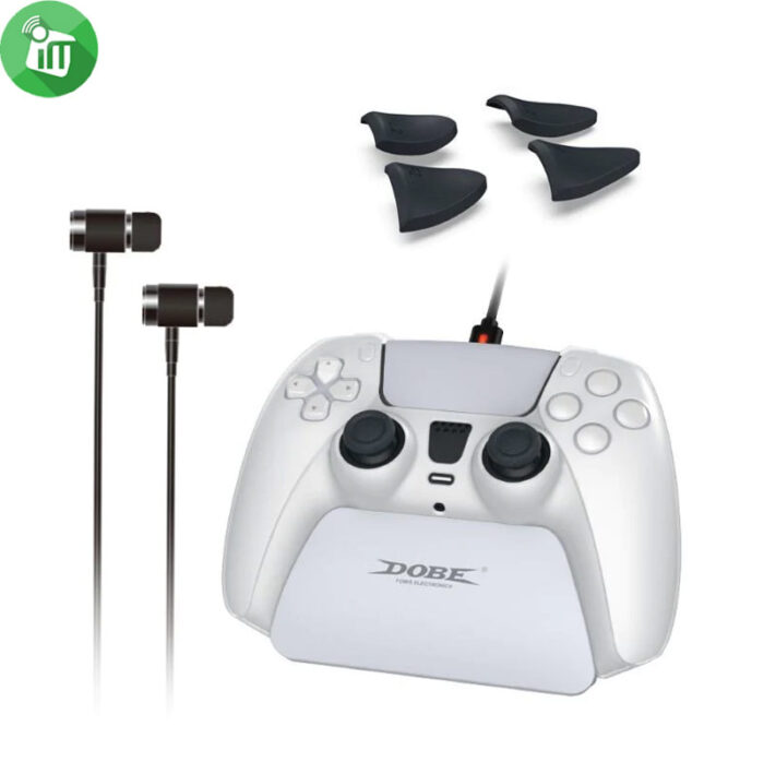 DOBE PS5 Controller 8-in-1 Protective Pack (TP5-0579)