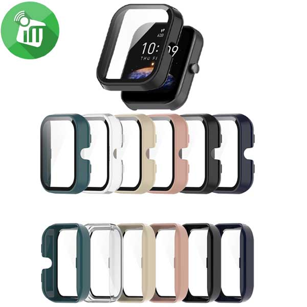 Fashion Full Case PC Hard Protector Amazfit Bip 3/3 Pro