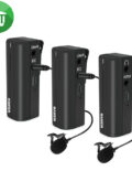 Mamen WMIC-5G PRO 2.4G UHF Wireless Microphone System (1to2)