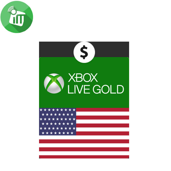 Xbox Live Gold USA Machine Cards