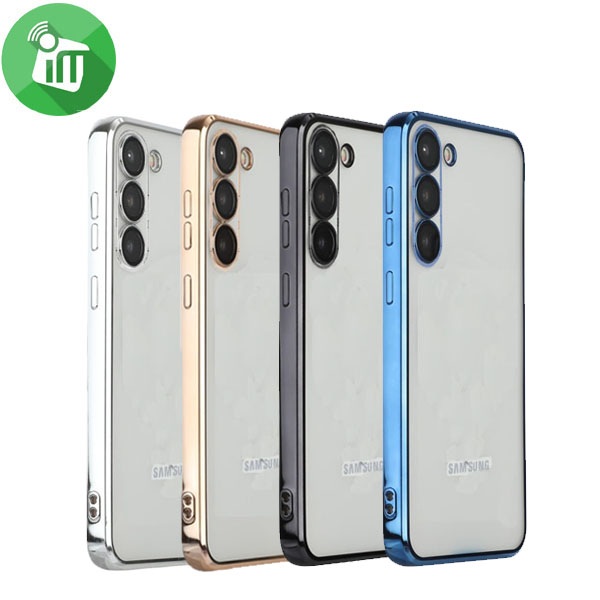 j-Case Classic Series Crystal TPU Lens Protection Case Samsung Galaxy S23 Plus