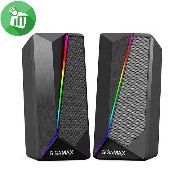 GIGAMAX GM-12 Wired RGB Gaming Speaker
