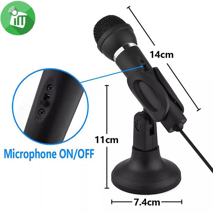 GIGAMAX GM-20 AUX Microphone with Stand