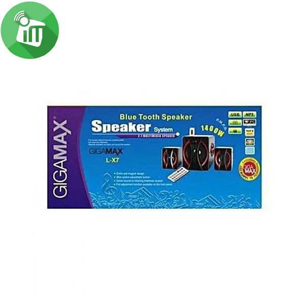 GIGAMAX L-X7 2.1 Multimedia Bluetooth Speaker System