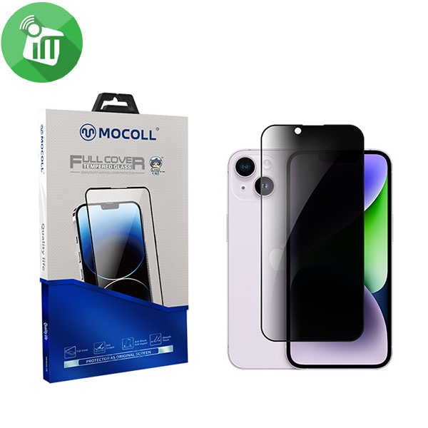 Mocoll Kyanite Series 2.5D Full Cover Privacy Screen Protector For iPhone 14 Plus / 13 Pro Max