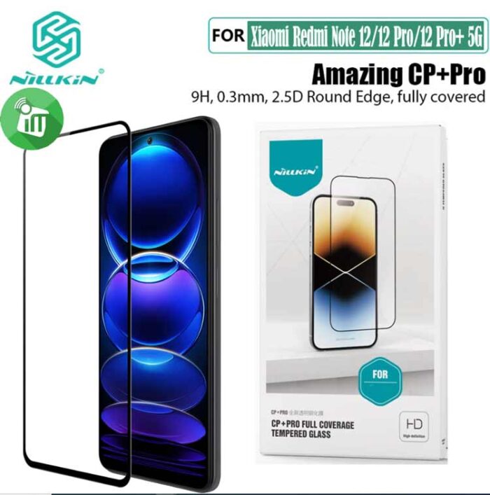 Nillkin Amazing CP+ Pro Tempered Glass Screen Protector For Xiaomi Redmi Note 12 Pro Plus 5G12 Pro 5GXiaomi Poco X5 Pro 5G