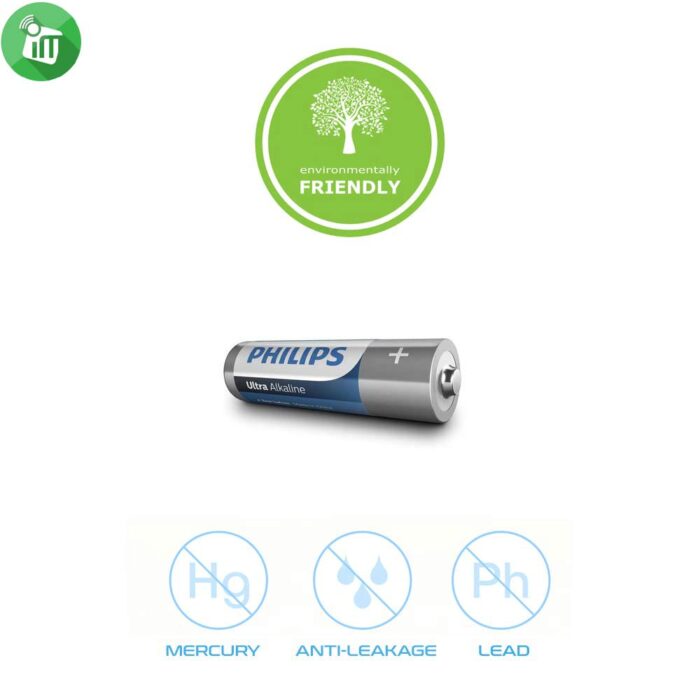 Philips 2PCS AAA Ultra Alkaline Battery 1.5V
