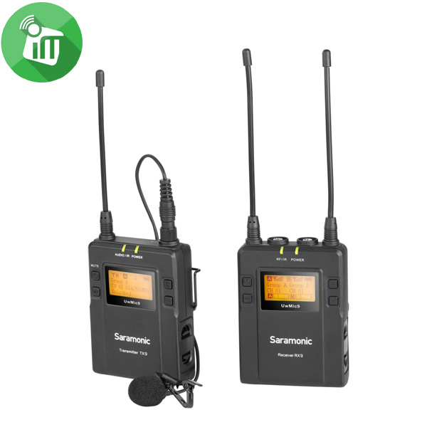 Saramonic UwMic9 Kit1 UHF Wireless Microphone System