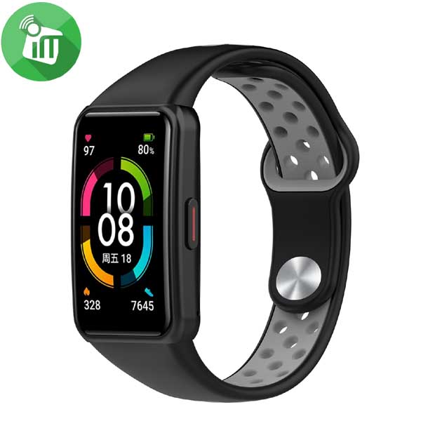 Sport Silicon Strap Band For Honor Band 6 / HUAWEI Band 6