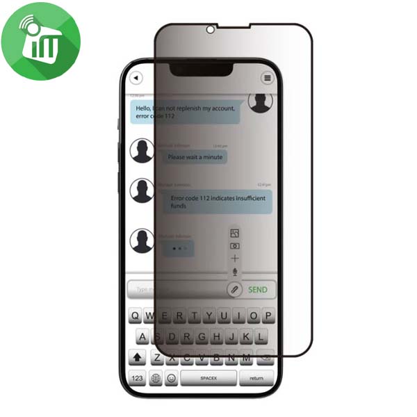 SwitchEasy Tempered Glass Privacy Screen Protector iPhone 14 Plus / 13 Pro Max