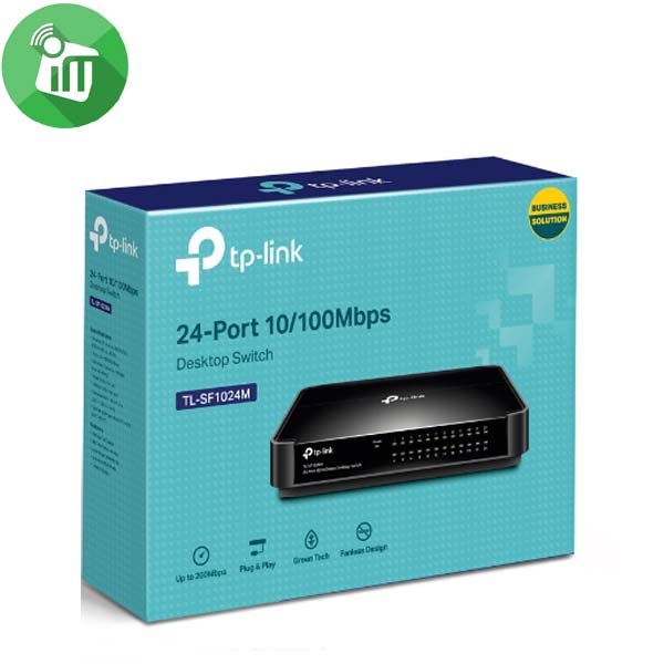 TP-Link 24-Port 10/100Mbps Desktop Switch (TL-SF1024M) - Image 4