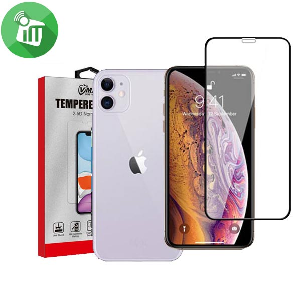 Vmax Screen Protector 2.5D Full Glue Full cover Tempered Glass For iPhone 11XR