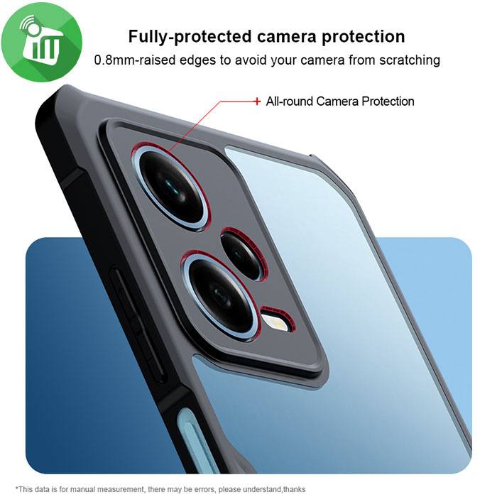 Xundd Beatle Series Lens Protection Case For Xiaomi Redmi Note 12 Pro Plus