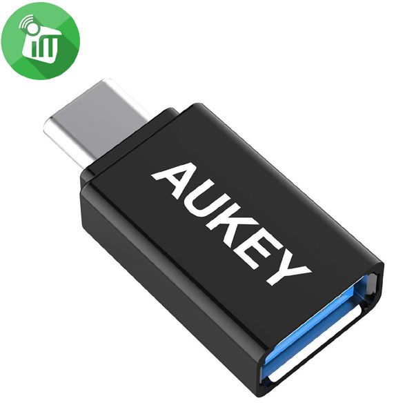 AUKEY CB-A1 USB 3.0 To USB-C OTG Adapter (3 Pack)