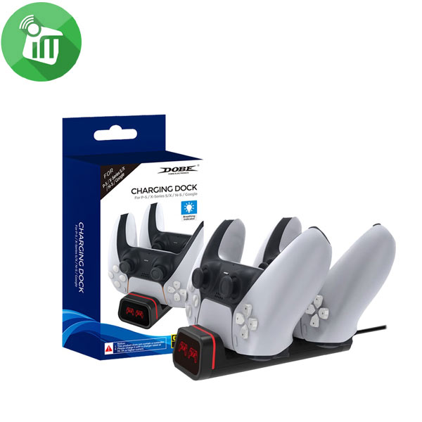 DOBE Dual Controller Charging Dock for PS5X-Series S X N-S Google (TYX-0613)
