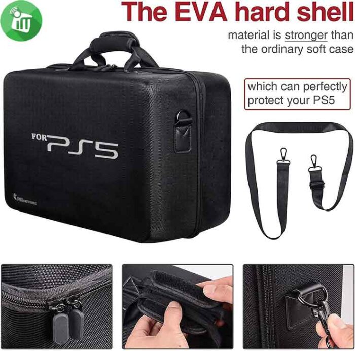 Deluxe Travel Storage Handbag PS5 Console