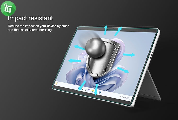 Nillkin Amazing H+ tempered glass screen protector for Microsoft Surface Pro 9