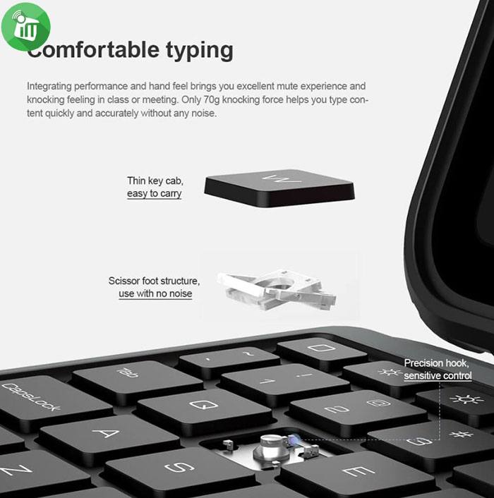 Nillkin Bumper Combo Keyboard Case Samsung Galaxy Tab S7 / S8