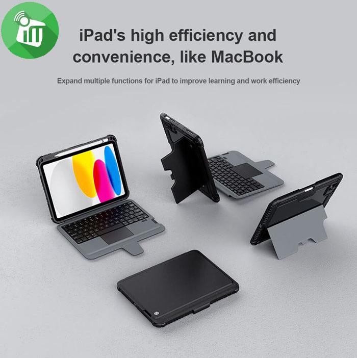 Nillkin Bumper Combo Keyboard Case iPad 10.9 10th (2022)