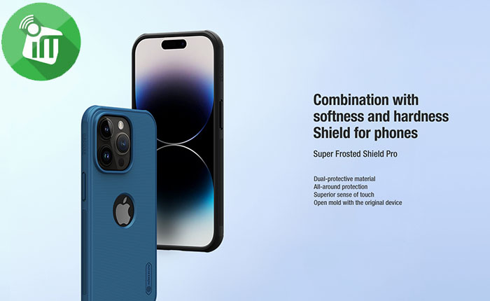 Nillkin Super Frosted shield Pro case iPhone 14 Pro 