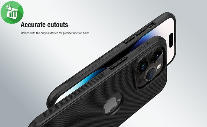 Nillkin Super Frosted shield Pro case iPhone 14 Pro Max (With Logo Cutout)