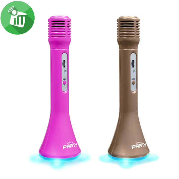 Bigben PARTY Wireless Microphone Karaoke with Light