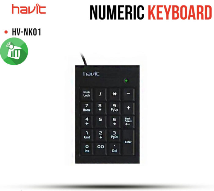 Havit NK01 Numeric Keypad USB 19 Keys