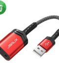 JSAUX External Stereo Sound Card Adapter